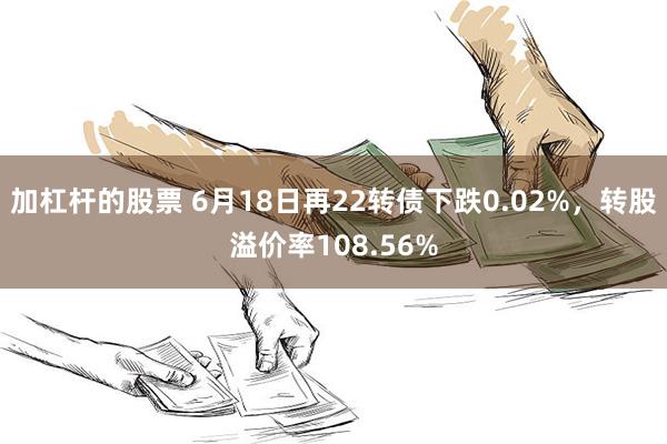 加杠杆的股票 6月18日再22转债下跌0.02%，转股溢价率108.56%