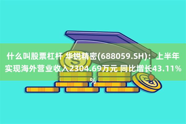 什么叫股票杠杆 华锐精密(688059.SH)：上半年实现海外营业收入2304.69万元 同比增长43.11%