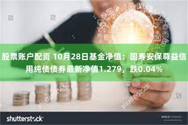 股票账户配资 10月28日基金净值：国寿安保尊益信用纯债债券最新净值1.279，跌0.04%