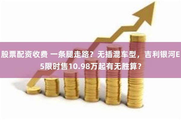 股票配资收费 一条腿走路？无插混车型，吉利银河E5限时售10.98万起有无胜算？